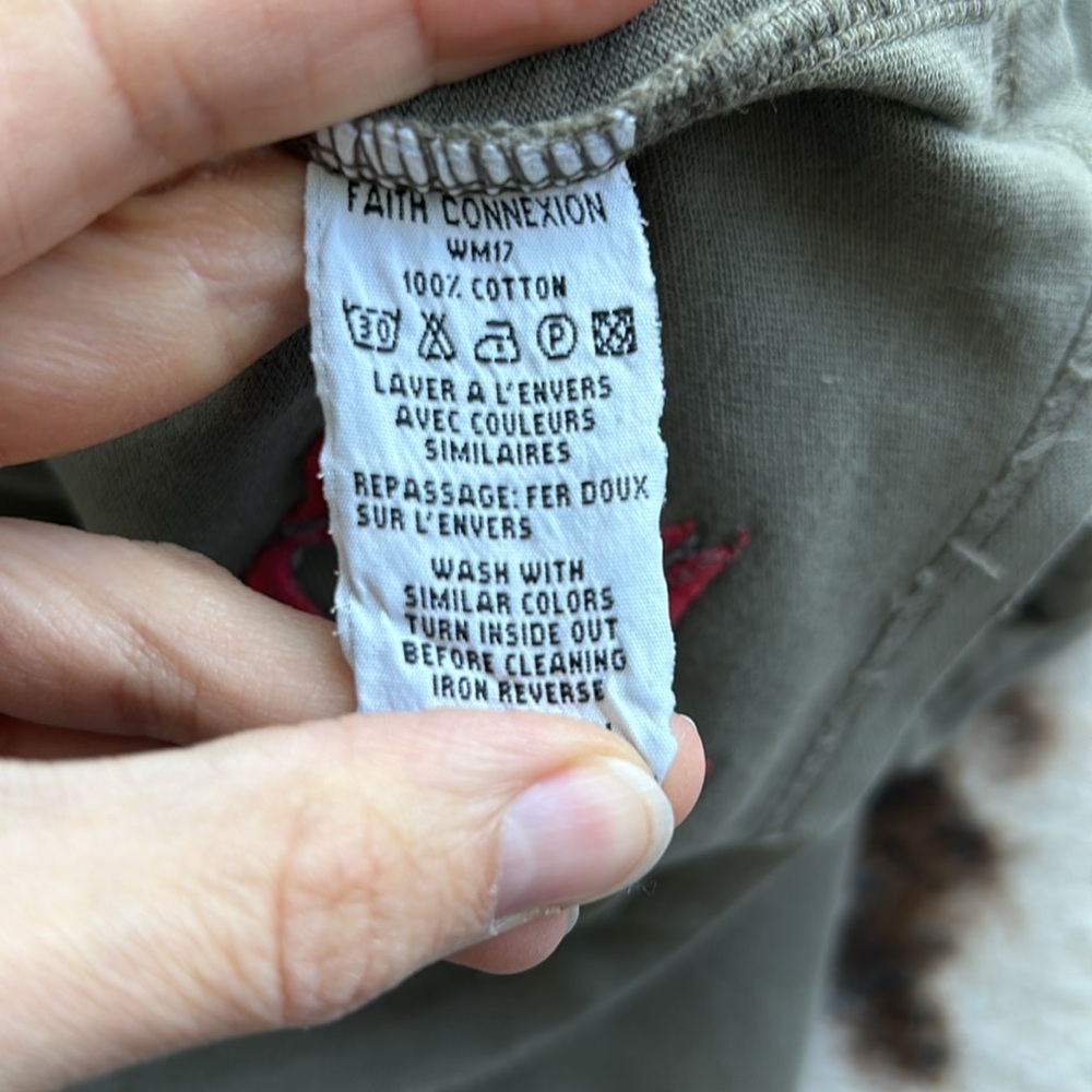 Authentic Faith Connexion Cotton Top | Size M | Designer Statement - Picture 5 of 6